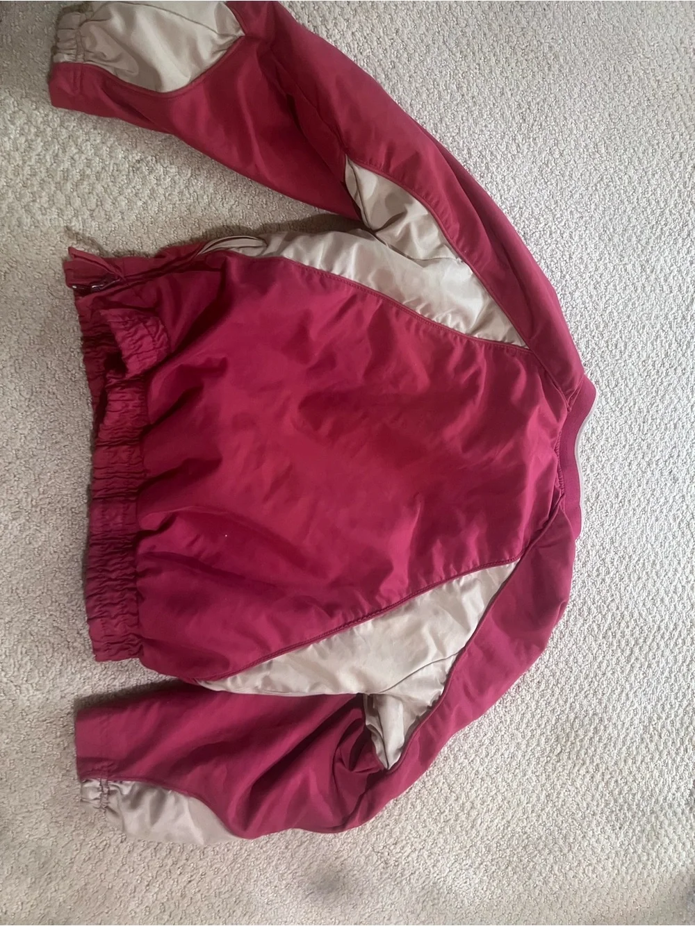 Reebok Kids Maroon and Tan Cavaliers Pullover Jacket